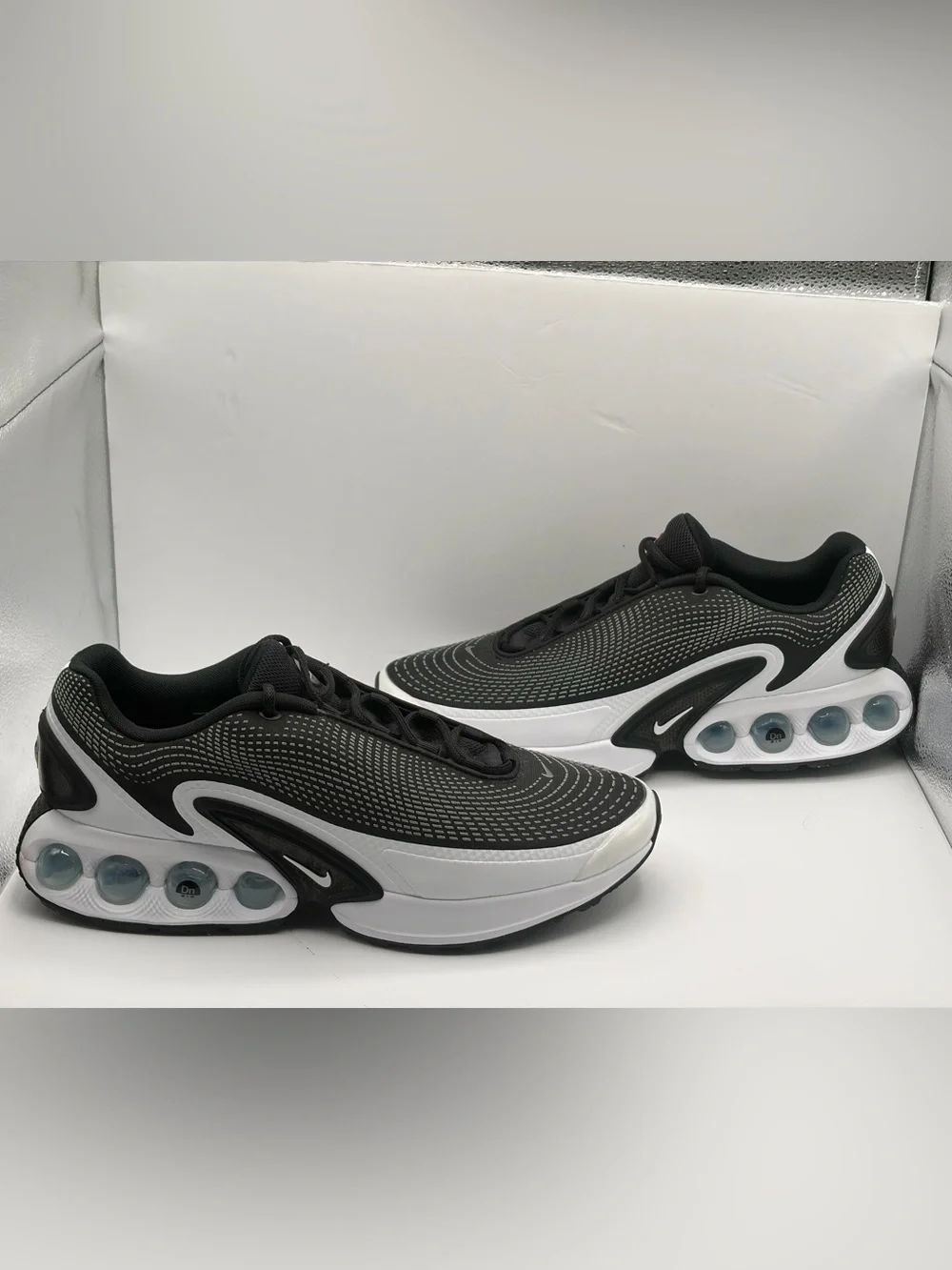 Nike Air Max Dn DV3337-001 Black White Size 13 New Running Shoe